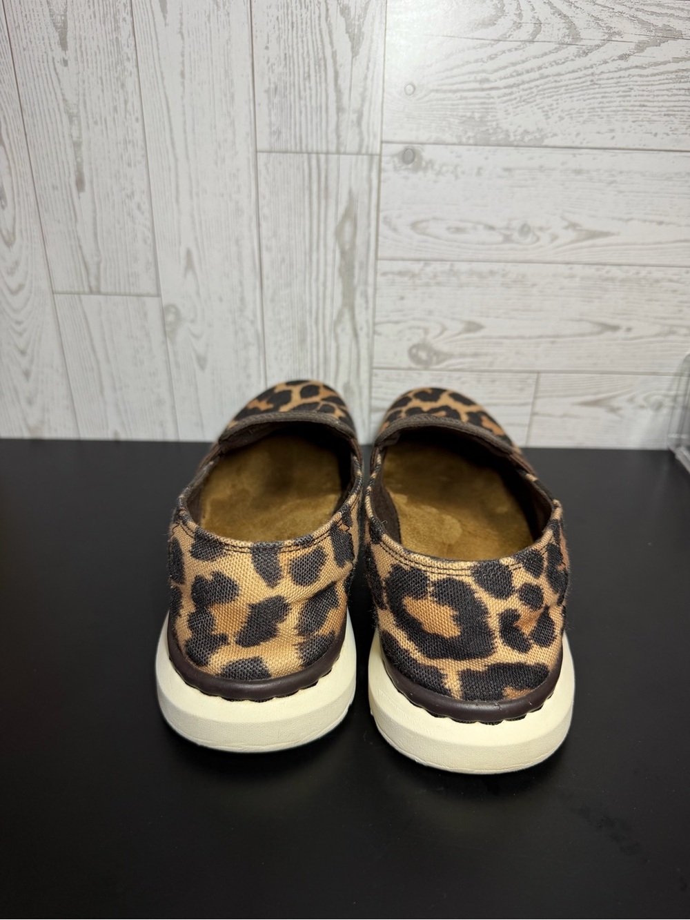 Ariat Leopard Print Slip-On Shoes Women’s US 8B Comfort Casual Sneakers - Picture 6 of 14